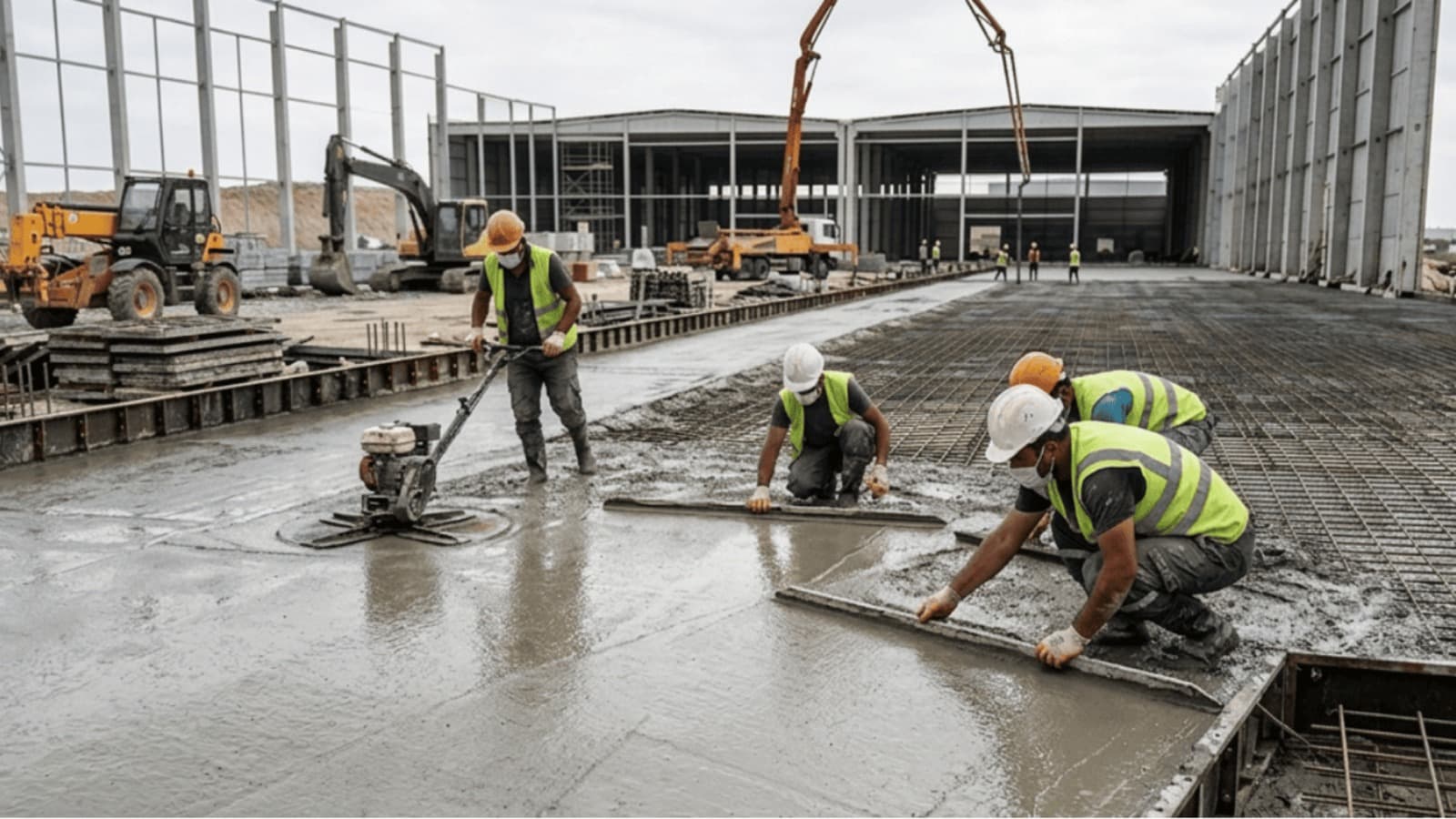 Esenler Saha Beton Uygulama